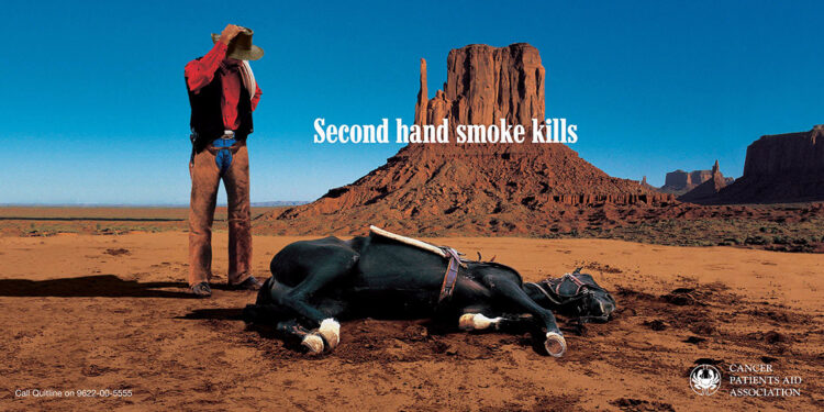 CPAA —  Second Hand Smoke Kills Ogilvy & Mather, Mumbai (2002)