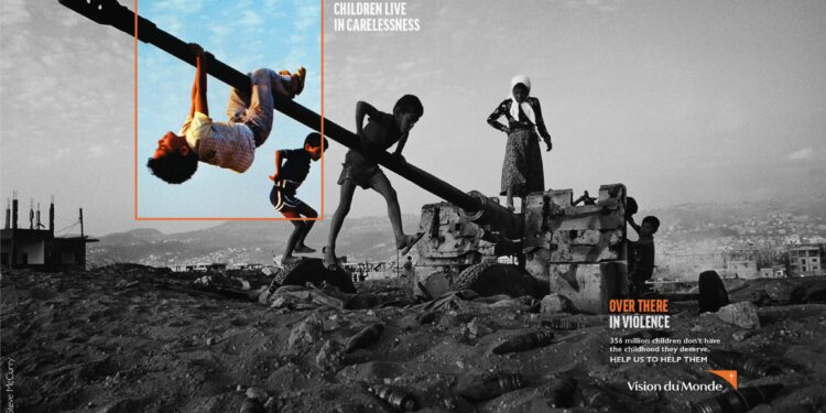 World Vision — Here / Over there By Steve (2000)