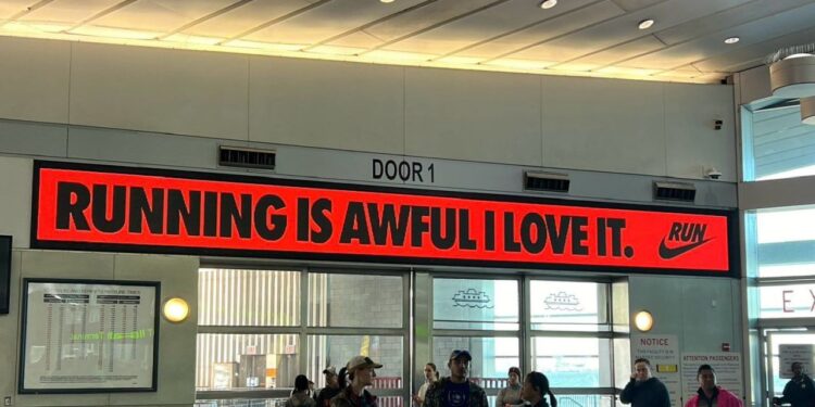 Nike — NYC Marathon OOH