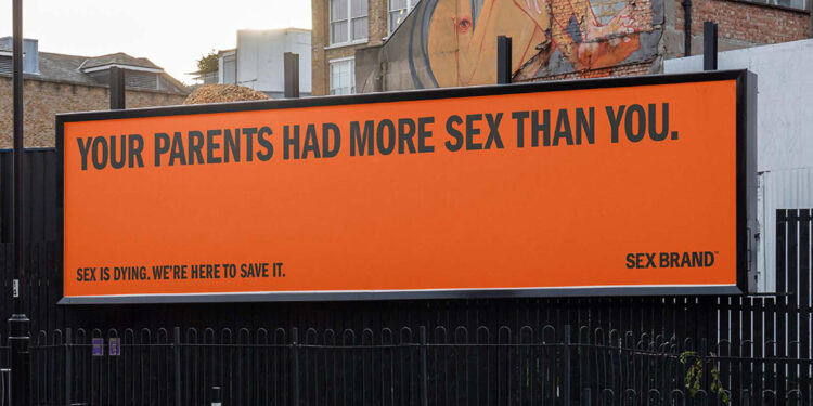 Sex Brand – Sex is Dying By Uncommon Creative Studio