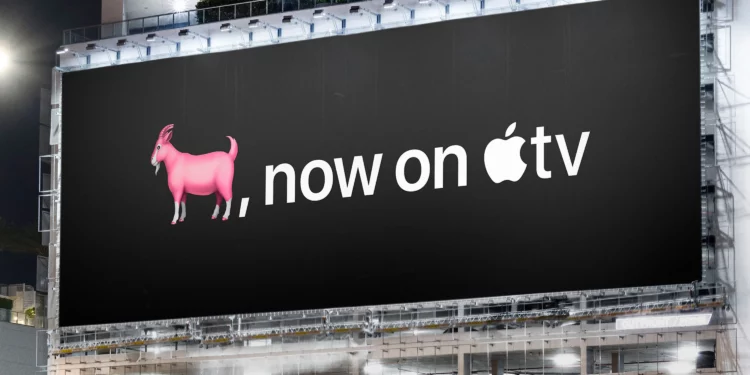 Apple TV+ — Messi Billboard