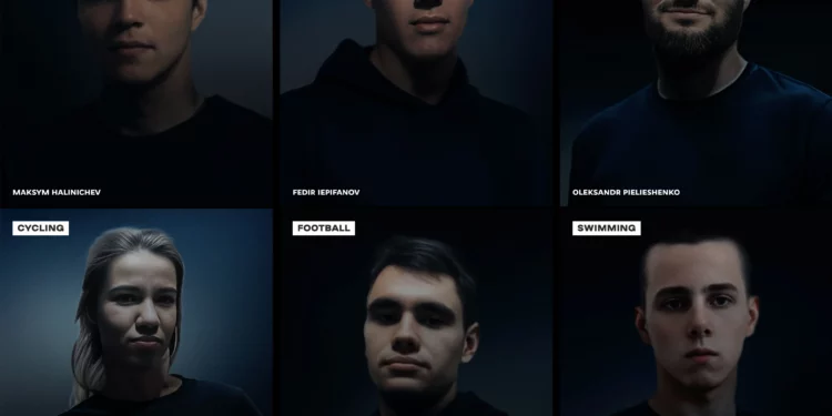 Brand Ukraine — The Olympic Team of Ukrainian Athletes Who Died During The War