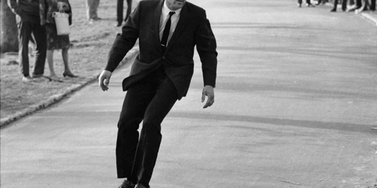 Skateboarding in New York City in the 1960s