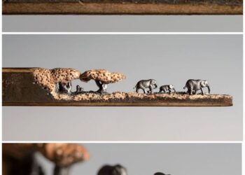 Pencil Carving by Cindy Chinn