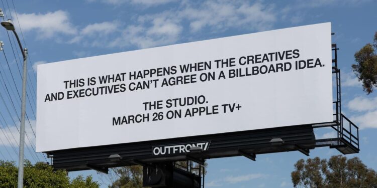The Studio — This is What Happens When the Creatives and Executives Can’t Agree on a Billboard Idea
