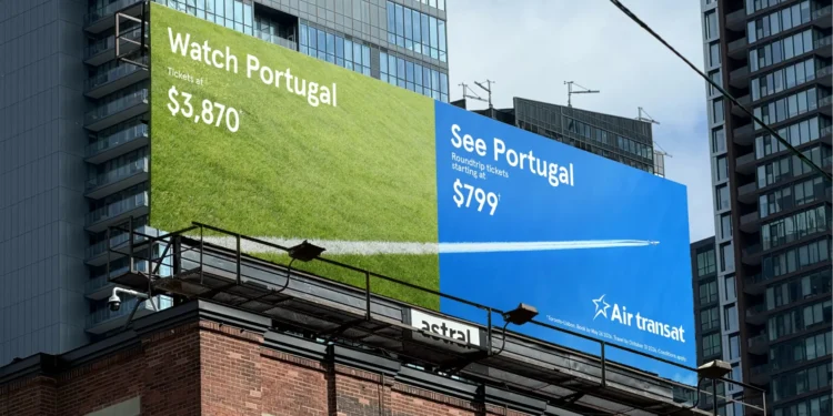 Air Transat — Watch vs. See By Courage, Montreal