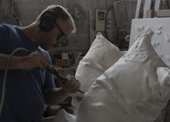 Pillow Sculpture By Håkon Anton Fagerås