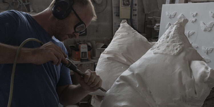 Pillow Sculpture By Håkon Anton Fagerås