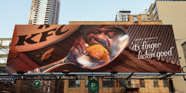 KFC — Sorry Utensils, It’s Finger Lickin’ Good By Courage