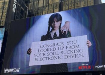 Wednesday – Congrats, You Looked Up From Your Soul-sucking Electronic Device