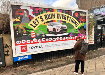 Car Billboard Takeover By Brandalism