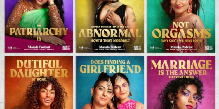 The Masala Podcast — Posters By Rapp, UK