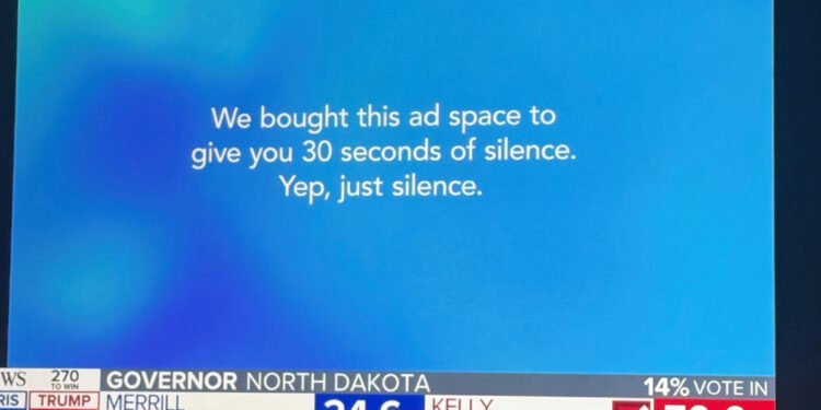 Calm — 2024 Election Silent Ad