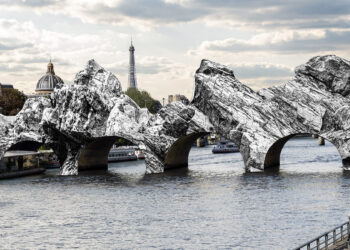 The Pont Neuf Wrapped By JR