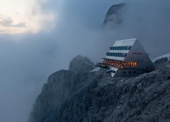 Nountain Refuge in The Dolomites By Senoner Tammerle