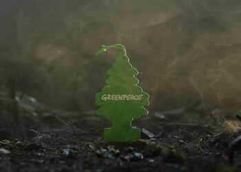 Greenpeace — Air Freshener With Smells Of Forest Fire