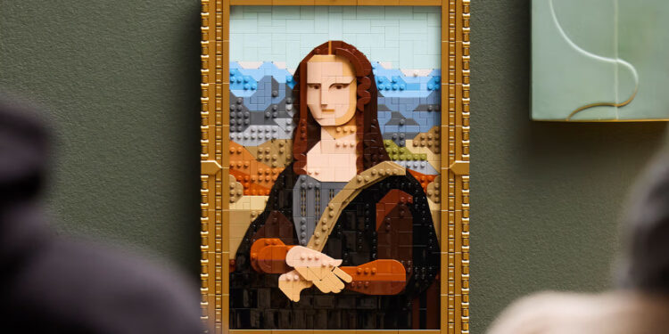LEGO — Mona Lisa