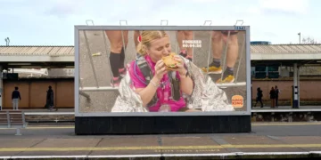 Burger King — Whopper at The London Marathon