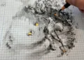 Graph Paper Drawings By Pejac