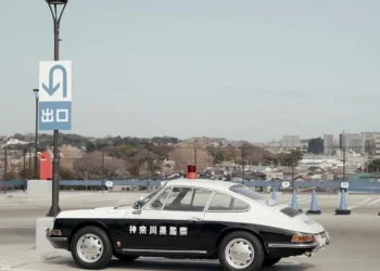 Japanese Porsche 912 1960s Patrol Cars By Lorenzo Kikisch