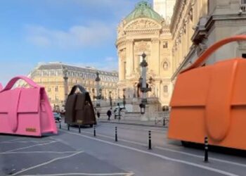 Jacquemus – Bag Inspired Cars Drive On The Streets of Paris