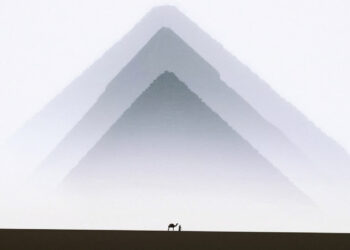 Misty Pyramids By Karim Amr