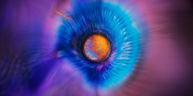 Space Iris By Ruslan Khasanov