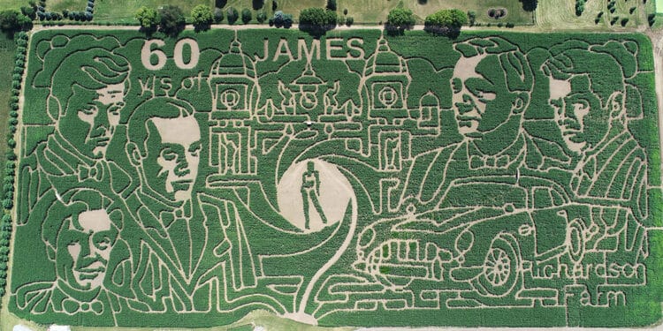 James Bond 60th Anniversary Maze