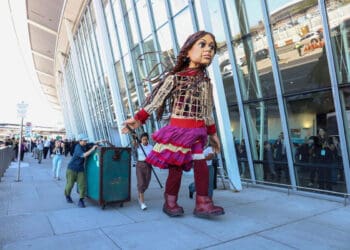 Metropolitan Opera – Little Amal Arrives in New York City