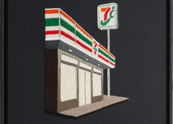 Late-Night City Explorations Embroidered By Adrienna Matzeg