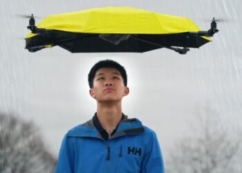 I Built a Fully Autonomous Flying Umbrella By I Build Stuff