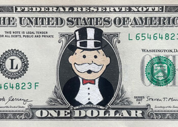 Drawing On Money By Claire Salvo