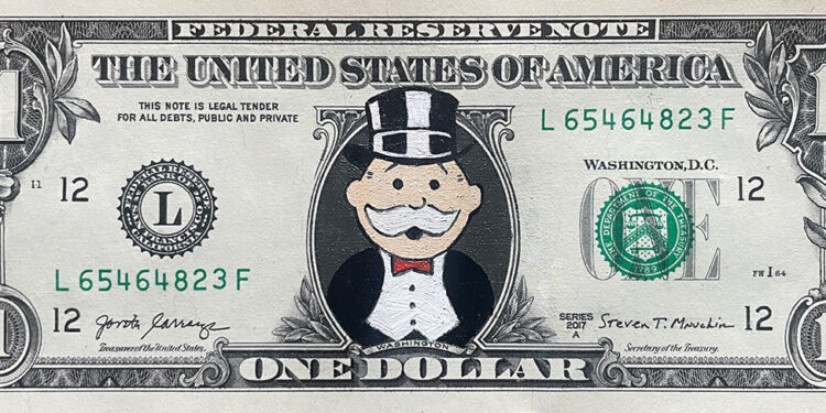 Drawing On Money By Claire Salvo