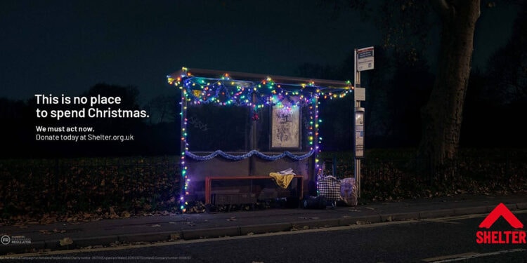 Shelter — This Is No Place To Spend Christmas By AMV BBDO