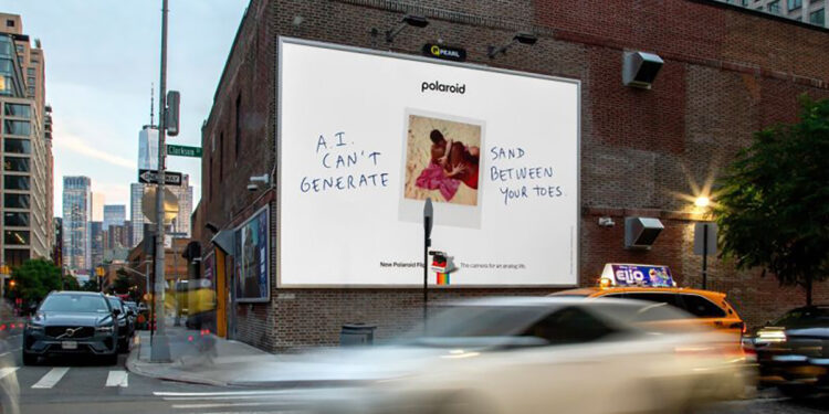 Polaroid — Ai can’t generate sand between your toes