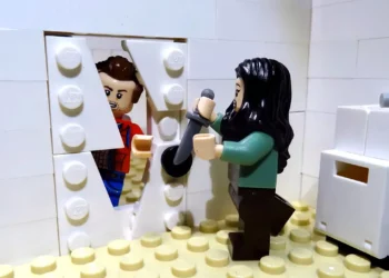 Iconic Scenes From The Shining In Lego Stop-Motion By Wim Laroy