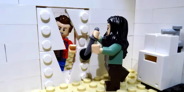 Iconic Scenes From The Shining In Lego Stop-Motion By Wim Laroy