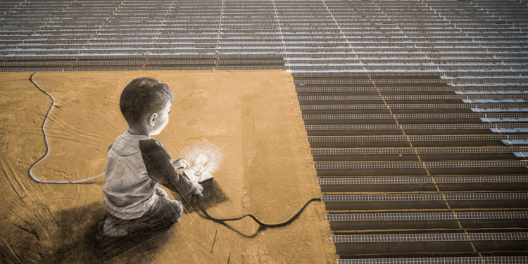 Towards good ideas — Paint on Sand By Saype