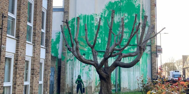 New Piece In Hornsey Road By Banksy