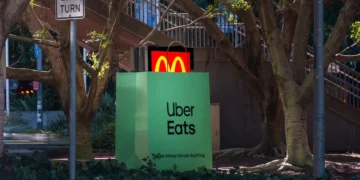 Uber Eats Outdoors