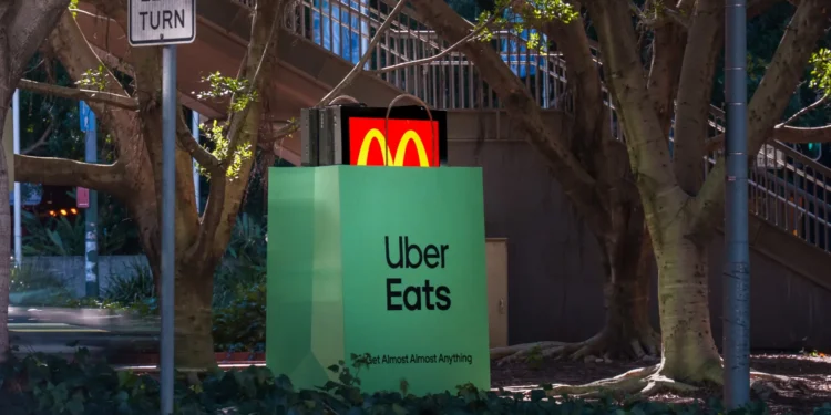 Uber Eats Outdoors