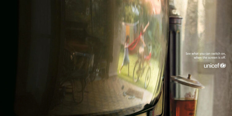 UNICEF — See What You Can Switch On, When The Screen is Off (2011) By Lowe, Indonesia